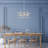 Selvi 4 - Light Dimmable Lantern Square / Rectangle Chandelier
