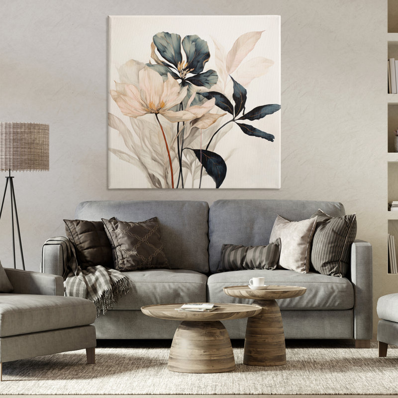«Lovely Mute Blooms» par Lazar Studio, H 36 po x l 36 po