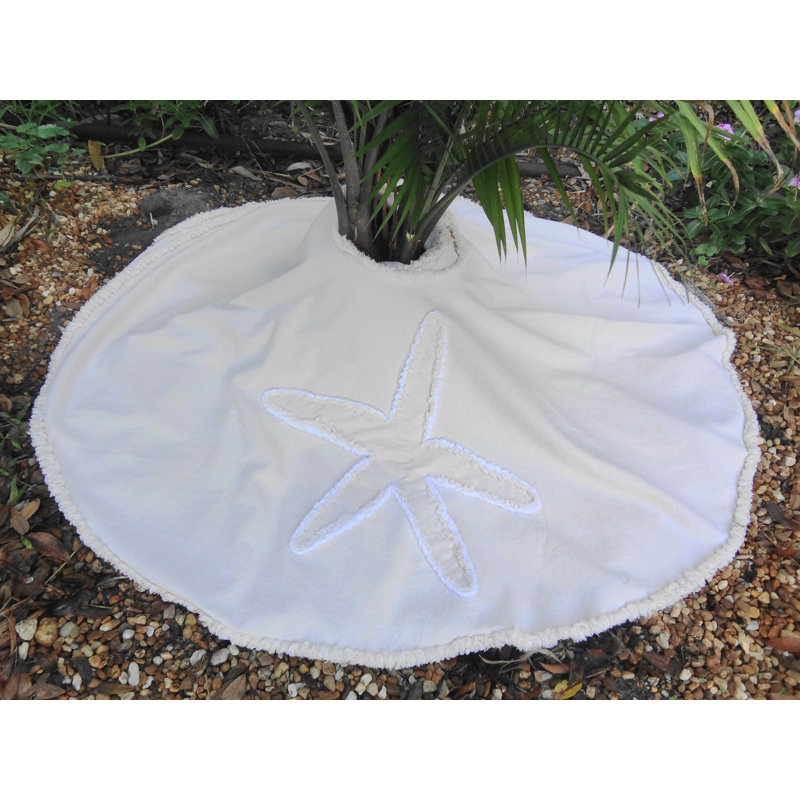 Solid Color Cotton Tree Skirt