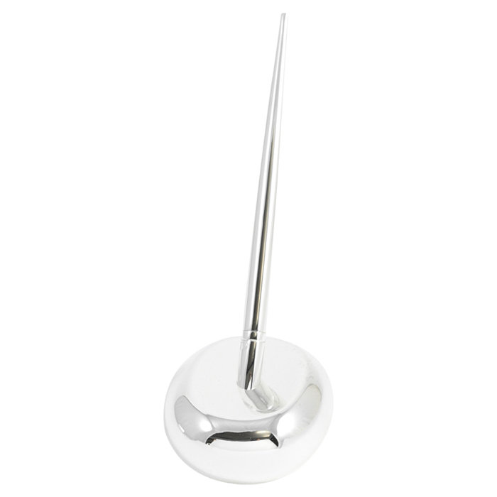 Antonelli Metal Pen Holder, Silver