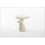 Table de bout Lucky Stone, table d'appoint en fibre de verre, table de coin minimaliste moderne, table basse avec décoration, décoration intérieure pour le salon, la chambre à coucher, la chambre d'amis