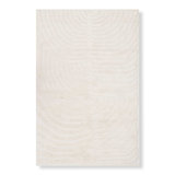 Palm No Pattern And Not Solid Color Area Rug in Ivory