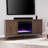 Codd Media Storage Electric Fireplace-729469123