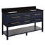 Ensemble de meuble-lavabo double 60 po avec lavabo sous le comptoir Robertson-75247367-75247374-75247370