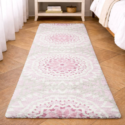 Tapis à poils longs lavable à la machine de qualité supérieure ADS619