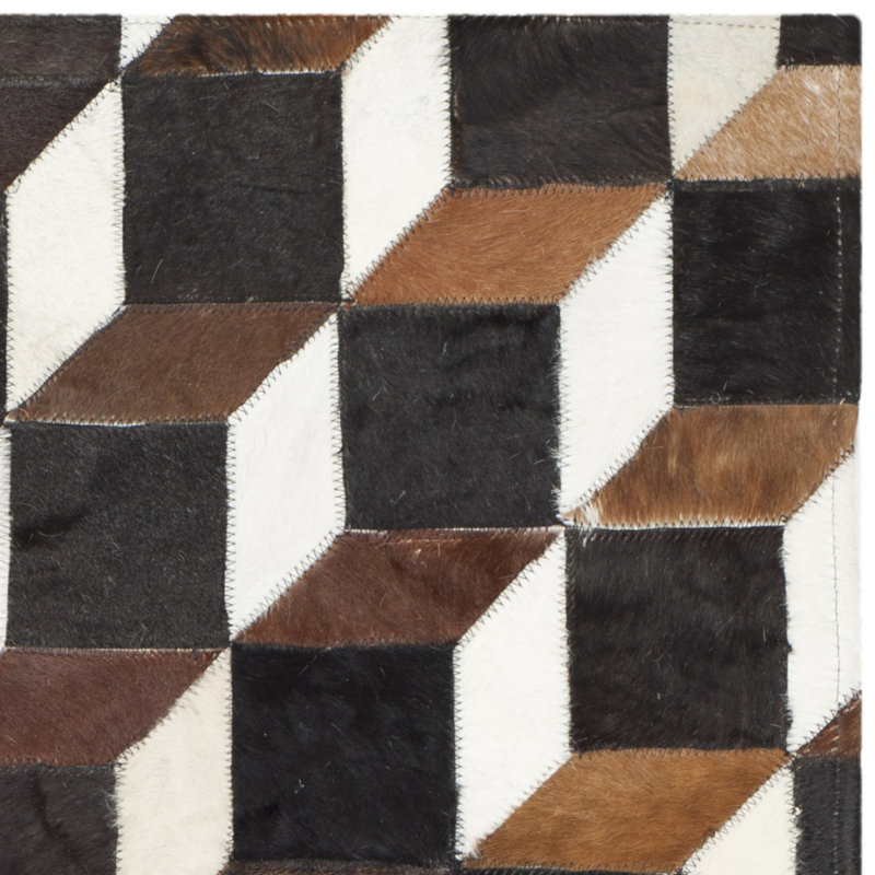Tapis brun / ivoire Stasia, Rectangle 8 pi x 10 pi