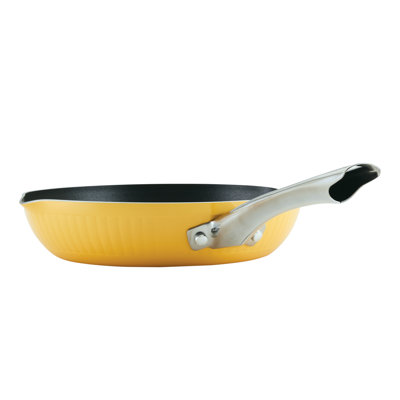 Farberware Style Nonstick Cookware Frying Pan / Skillet / Fry Pan, Yellow