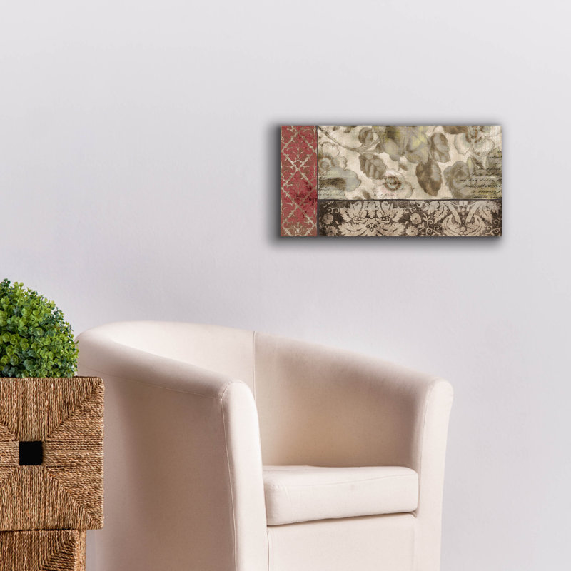  «Dogwood» par Erin Clark, art mural sur toile, 40 po x 20 po, H 12 po x l 24 po x P 0,75 po