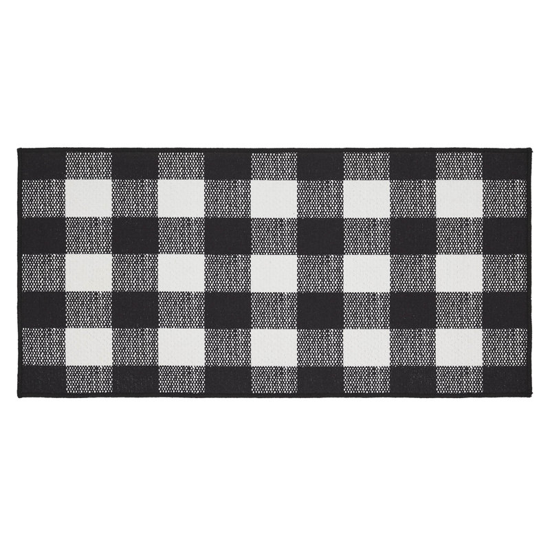  Tapis intérieur / extérieur en polyester tissé à la machine Annie, Tapis de couloir 1 pi 5 po x 3 pi