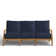 Haley Teak Outdoor Lattice Back Sofa