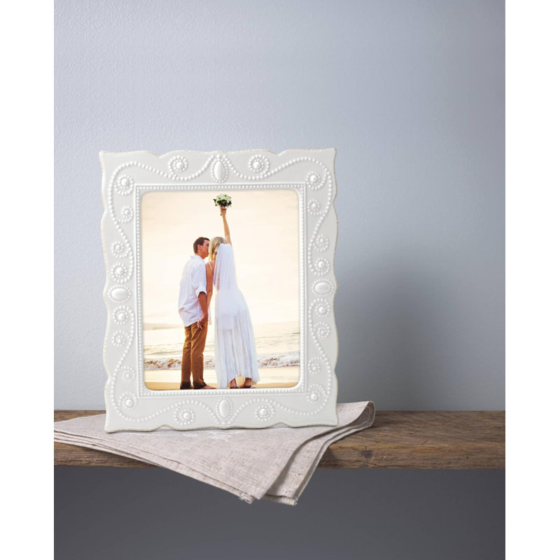 French Perle White 8" X 10" Frame