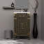 Meuble-lavabo simple avec plateau en acrylique