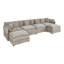 Canapé-lit en chenille moderne avec repose-pieds-1006864279-1006864265