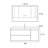 Modern simple log Vanitie bathroom cabinet