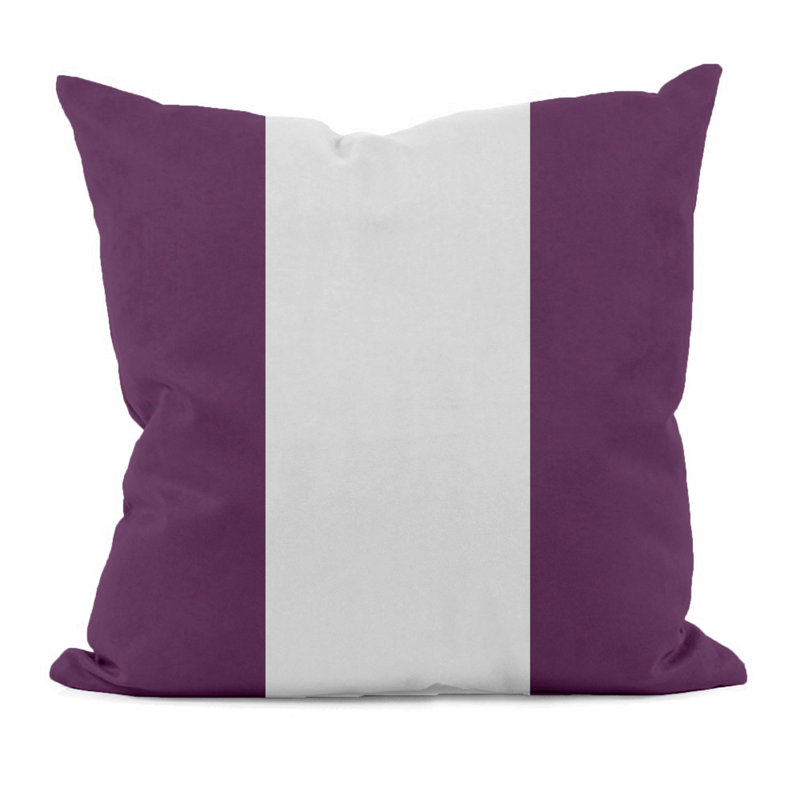 Square Pillow Cover & Insert, Purple, 20" x 20"