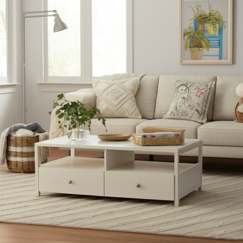 Table basse Gracie, Lait de coco