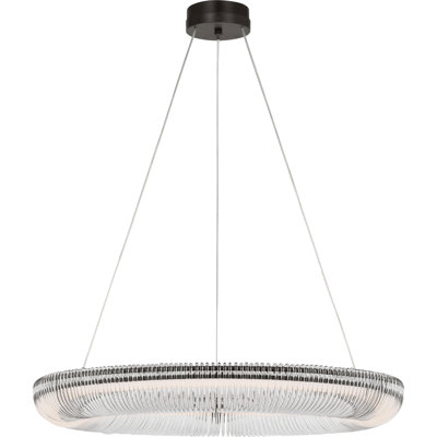 Chapman and Myers Transitional Pierce Chandelier