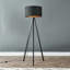 Baleine 135cm Black Tripod Floor Lamp-114865971