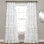 Panneau de rideau simple semi-transparent Kemmy