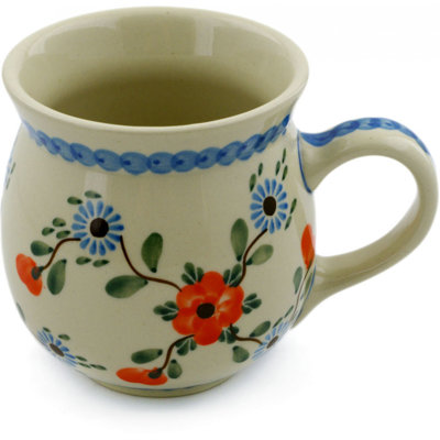 Tasse à bulles en grès 16 oz - Cerisier en fleurs