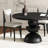 Creative round table set in solid wood-109243305