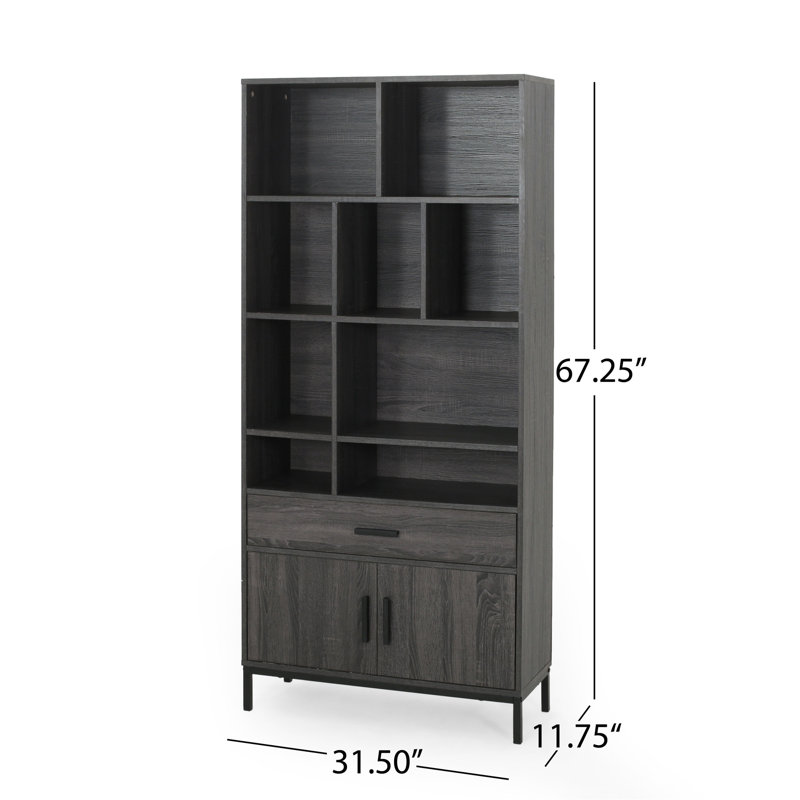 Stylish Cube Unit Bookcase With Versatile Storage And Sturdy Construction