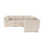 Canapé modulaire rembourré 5 pièces Halson-126347395