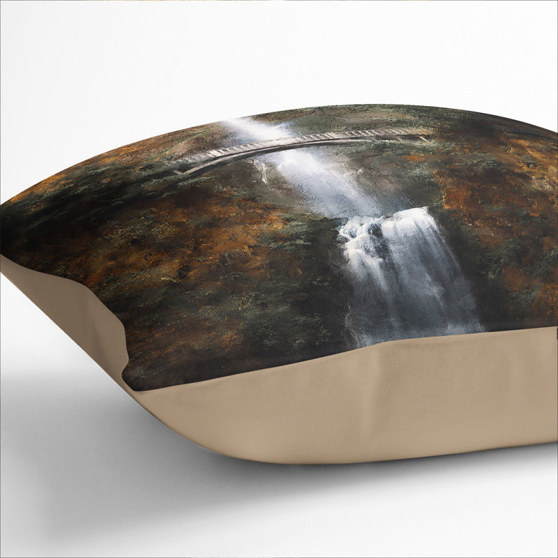 Square Cushion, 40cm H x 40cm W x 15cm D, Stone