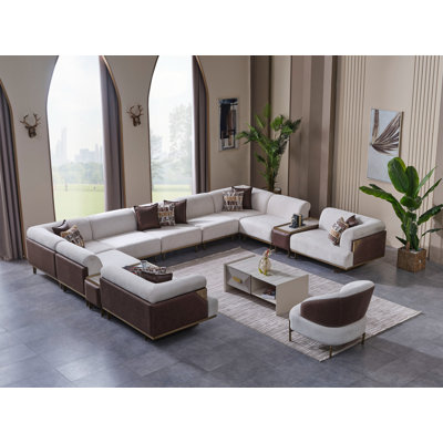 Canapé modulaire 9 pièces Urla