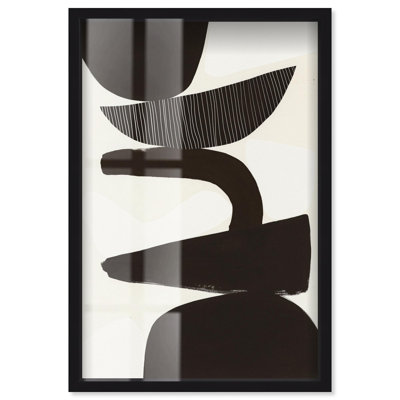 «Bonie I Minimalist Art Shadowbox Print» par Art Remedy