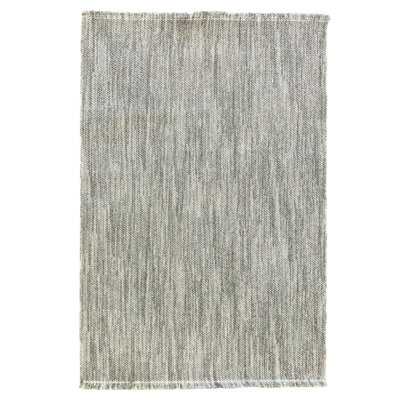 Tapis texturé à franges