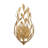 Kalysa Jahir 2 Light Wall Sconce