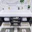 Ensemble de meuble-lavabo double 59 po Glasgow-453031397