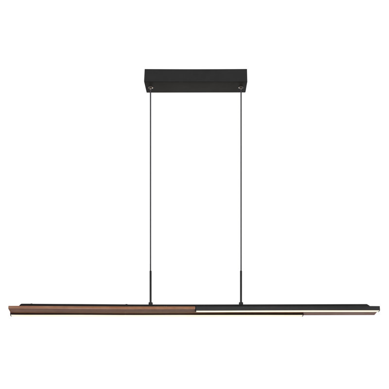 Cheena 1 - Light Matte Black LED Pendant