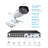 16CH 4K NVR PoE Security Camera System, 8MP Outdoor Spotlight Bullet Cameras, Human / Vehicle Detection, 4TB HDD