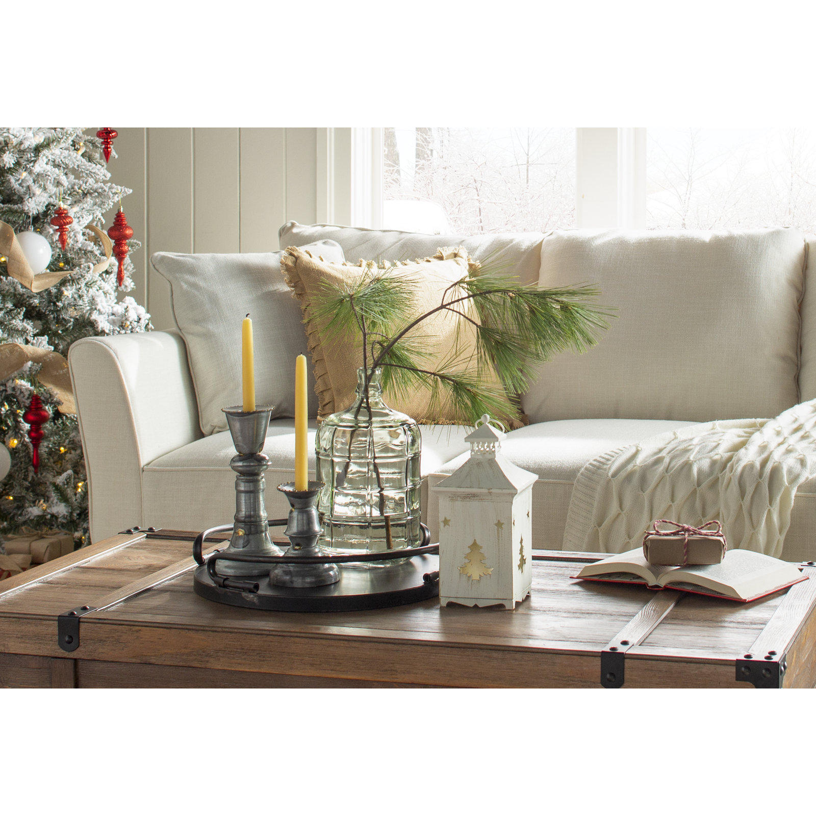 Mercury Row® 4" Shatterproof Finial Ornament, Red