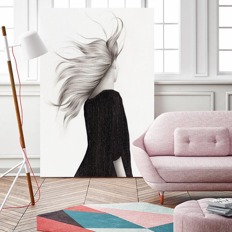 «Zero Gravity I», reproduction d'art sur toile géante, H 84 po x l 54 po x P 1,5 po