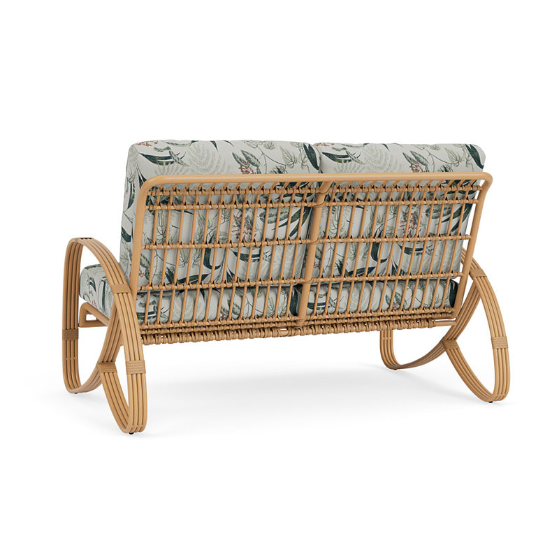 Riviera Outdoor - Seat, Delicate Botanical Sage