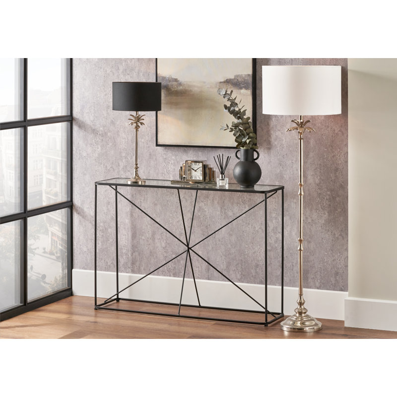 Dayana 130cm Nickel Traditional Floor Lamp