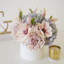 Arrangement floral hortensias