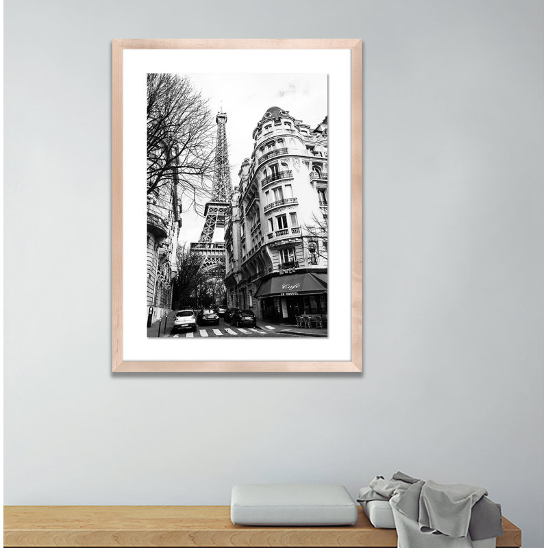 Eiffel Tower III Print by Erica Singleton, Natural, 24" H x 18" W x 1.5" D