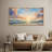 Coastal Beach " Sunset Splendor Vibrant Ocean Sunset Vintage Inspired Stripes Antique Retro Extra Large Wall Decor "-96074546-111664961