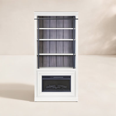 Lizzy Bookcase Electric Fireplace