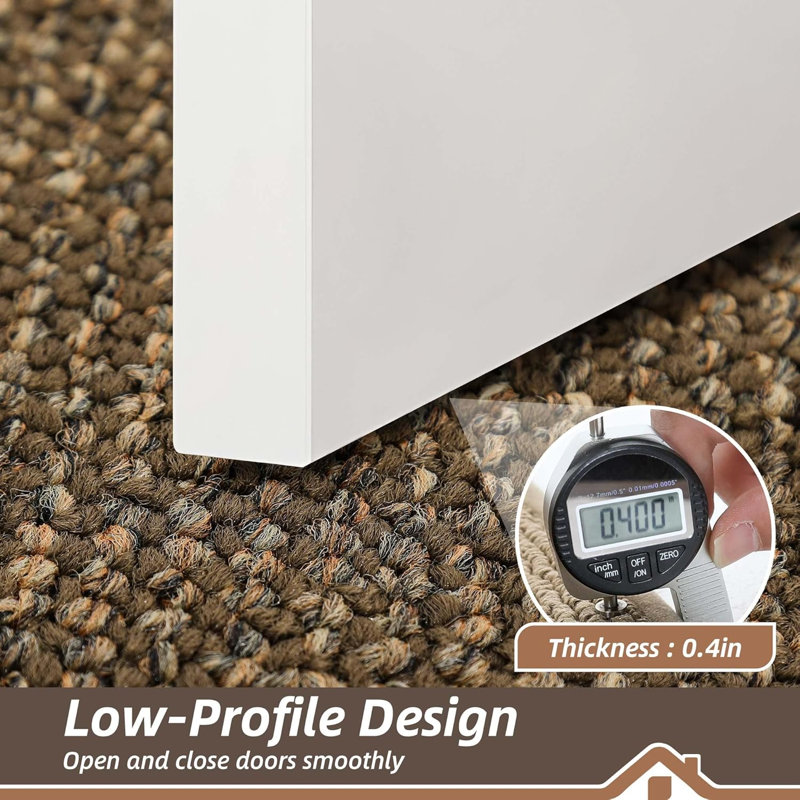 Tapis antidérapants lavables, 32 po x 48 po, Brun
