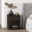 Table de chevet 20 po Evelyn en brun (table de chevet uniquement)-1272910326