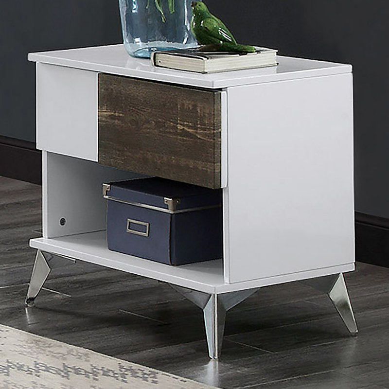 Kemo End Table Set with Storage