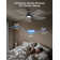 52" Emileo Ceiling Fan with LED Lights