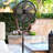 Summer Breeze Essentials Outdoor Misting Fan and Pedestal Fan Combination, 600 sq. ft. With 3 Fan Speeds and Metal Design
