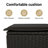 Vidaxl Garden Sofa Set Black