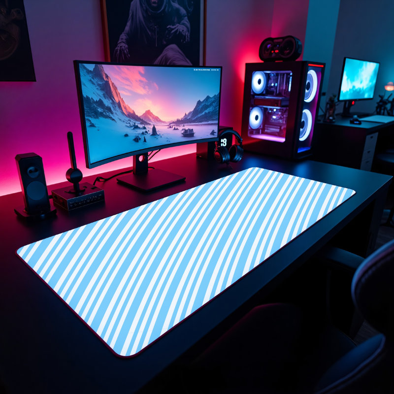 Polyester Desk Pad, 31.5x15.5